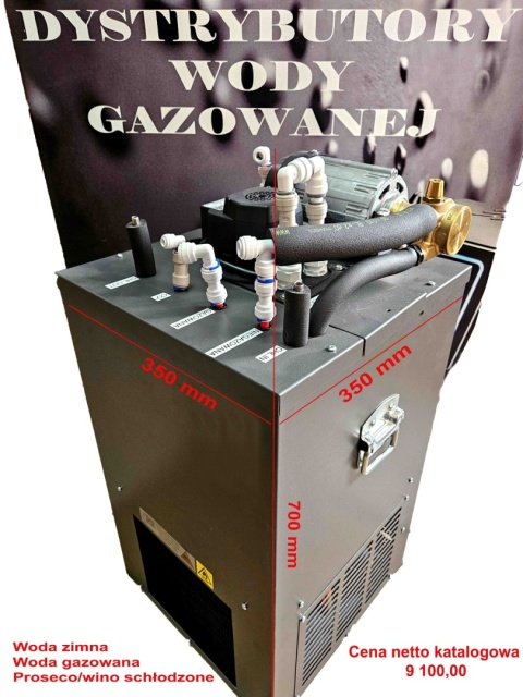 Dystrybutor wody gazowanej / proseco